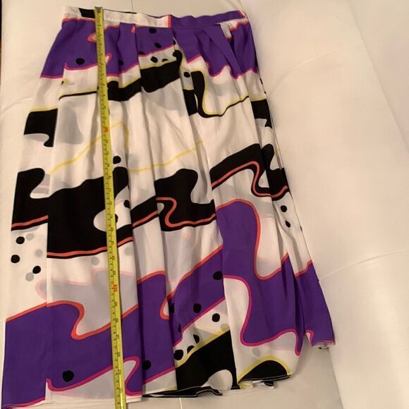 Vintage Janet Maffei Midi Skirt Size 14 - Picture 6 of 9